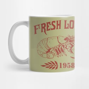 fresh lobster 1985 Mug